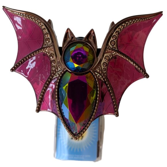 Bath And Body Works Bejeweled Bat Light Up Wallflower Plug - Picture 1 of 2